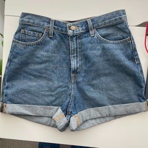 BDG Mom High Rise Jean Shorts 29 Women